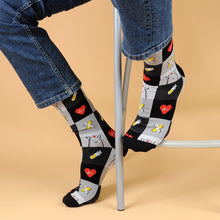 Load image into Gallery viewer, Parquet Health Care Heroes – Nurse Llama Ultra Premium Socks (Unisex)