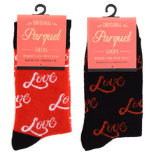 Load image into Gallery viewer, Women's "Love" Novelty Crew Socks