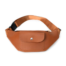 Load image into Gallery viewer, PU Leather Ladies Fashion Fanny Pack with Adjustable Strap