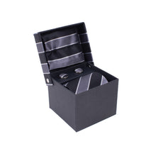 Load image into Gallery viewer, Clericci 12-Piece ASSORTED Spring/Summer Mixed Pattern Tie, Hanky & Cufflink Gift Box Set
