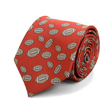 Load image into Gallery viewer, Parquet Sports Themed Novelty Ties – Game Day Prints for Sports Fans