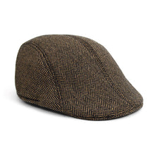 Load image into Gallery viewer, Westend Classic Herringbone Ivy Cap – Fall/Winter Flat Cap (4 Colors)
