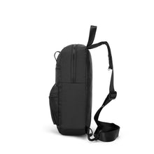 Load image into Gallery viewer, Waterproof Nylon Sling Bag for Travel and Fitness - Black with Bottle Holder