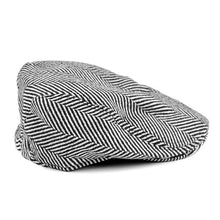 Load image into Gallery viewer, Westend Men’s Fall/Winter Wool Blend Herringbone Ivy Hat – Classic Flat Cap