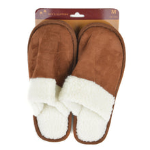 Load image into Gallery viewer, Westend Men's Solid Color Memory Foam Slippers