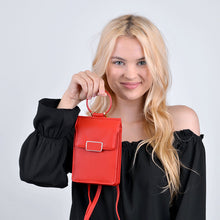 Load image into Gallery viewer, Nollia Multipurpose Wallet Bag – Convertible Crossbody with Ring Handle