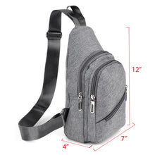 Load image into Gallery viewer, Simplistic Crossbody Sling Bag - Lightweight & Stylish
