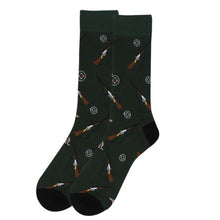 Load image into Gallery viewer, Parquet Men’s Hunting Pattern Crew Socks