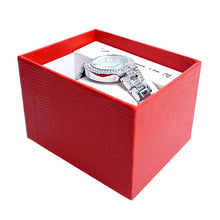 Load image into Gallery viewer, Nollia Silver Tone Ladies Dressy Watch – Crystal Accent Quartz Bracelet Style