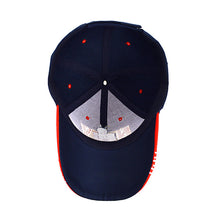 Load image into Gallery viewer, Parquet NY Flag Navy Blue 3D Embroidered Baseball Cap