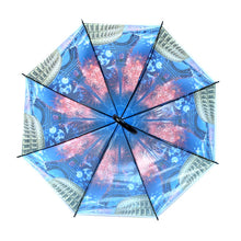 Load image into Gallery viewer, Parquet Europe Scenery Fireworks Auto Open Umbrella – Plastic Canopy, J-Handle