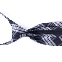 Load image into Gallery viewer, Umo Lorenzo 6-Piece Classic Patterned Zipper Pre-Tied Necktie Set
