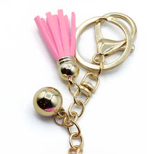Load image into Gallery viewer, Nollia Bling Crystal Cupcake Charm – Pink Frosting Keychain Accessory