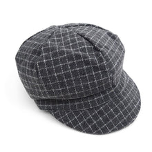 Load image into Gallery viewer, Nollia Fall/Winter Unisex British Newsboy Windowpane Beret Cap