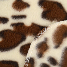 Load image into Gallery viewer, Nollia Women’s Jaguar Print Fleece Winter Hat, Scarf & Gloves Set