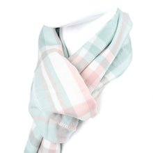 Load image into Gallery viewer, Unisex Plaid Cashmere Feel Winter Scarves