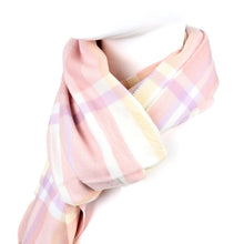 Load image into Gallery viewer, Unisex Plaid Cashmere Feel Winter Scarves