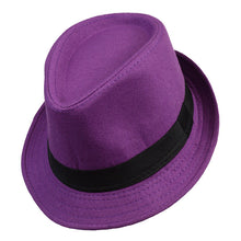Load image into Gallery viewer, Westend Spring/Summer Solid Trilby Fedora Hat – Lightweight Cotton Blend | Multiple Colors
