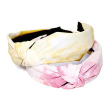 Load image into Gallery viewer, Nollia Tie Dye Pattern "C" Shaped Head Band – Soft Padded Hairband