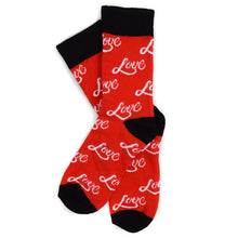 Load image into Gallery viewer, Women's "Love" Novelty Crew Socks