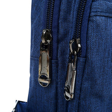 Load image into Gallery viewer, Canvas Crossbody Sling Bag with Headphone Jack – Durable & Stylish