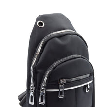 Load image into Gallery viewer, Ladies’ Sport Nylon Sling Bag - Adjustable & Lightweight - With Headset Hole