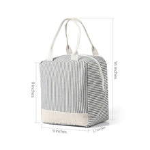 Load image into Gallery viewer, Stylish Insulated Lunch Bag - Eco-Friendly, Large Capacity, Durabl