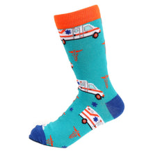 Load image into Gallery viewer, Women's Ambulance Novelty Socks