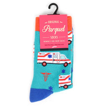 Load image into Gallery viewer, Women's Ambulance Novelty Socks
