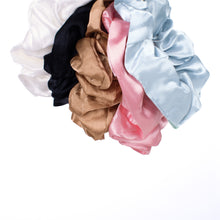 Load image into Gallery viewer, Nollia 5-Pack Oversized Satin-Feel Hair Scrunchie Set – Soft, Luxurious Hair Accessories
