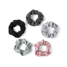 Load image into Gallery viewer, 5 Pack Corduroy-feel Scrunchie Set