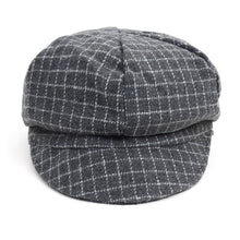 Load image into Gallery viewer, Nollia Fall/Winter Unisex British Newsboy Windowpane Beret Cap