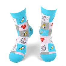 Load image into Gallery viewer, Parquet Health Care Heroes – Nurse Piggy Ultra Premium Socks (Unisex)