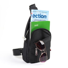 Load image into Gallery viewer, O-Ring Crossbody Sling Bag with Earphone Hole