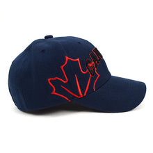 Load image into Gallery viewer, Parquet Canada Navy 3D Embroidered Baseball Cap – Adjustable Fit