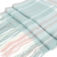 Load image into Gallery viewer, Unisex Plaid Cashmere Feel Winter Scarves