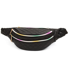 Load image into Gallery viewer, Nollia Ladies Quilted Sling Bag - Trendy Metallic Finish