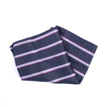 Load image into Gallery viewer, Clericci 12-Piece ASSORTED Spring/Summer Striped Tie, Hanky & Cufflink Gift Box Set
