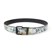 Load image into Gallery viewer, Parquet 6pk Men's PU Graphic Money + Canvas Grommet Belt Set – 12 Total Belts