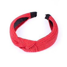 Load image into Gallery viewer, Nollia “C” Shaped Knotted Woven Headband – Stylish Everyday Hair Accessory