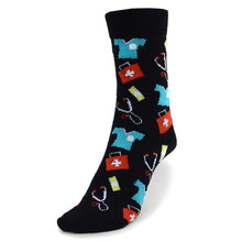 Load image into Gallery viewer, Women's Doctor & Nurse Pattern Novelty Socks