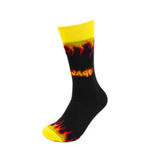 Load image into Gallery viewer, Parquet Men’s 90s Rap Themed 3-Pack Novelty Crew Socks – Mixed Colors