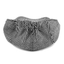 Load image into Gallery viewer, Westend Men’s Fall/Winter Wool Blend Herringbone Ivy Hat – Classic Flat Cap