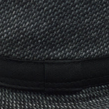 Load image into Gallery viewer, Westend Fall/Winter Black Trilby Fedora Hat with Band Trim