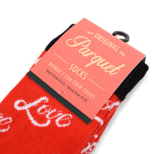 Load image into Gallery viewer, Women's "Love" Novelty Crew Socks