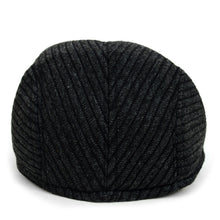 Load image into Gallery viewer, Westend Fall/Winter Charcoal Striped Ivy Hat – S/M & L/XL
