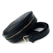 Load image into Gallery viewer, Nollia Ladies Oval Quilted Crossbody Bag