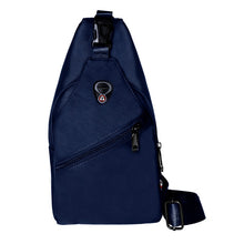 Load image into Gallery viewer, Multi-Compartment Crossbody Sling Bag with Earphone Hole