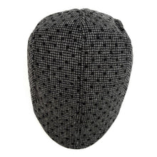 Load image into Gallery viewer, Westend Fall/Winter Charcoal Dots Ivy Hat – Classic Flat Cap