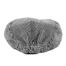 Load image into Gallery viewer, Westend Men’s Fall/Winter Wool Blend Herringbone Ivy Hat – Classic Flat Cap